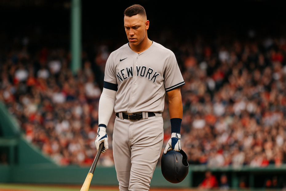 Aaron Judge Admits Chasing Outside Pitches as Yankees Swept
