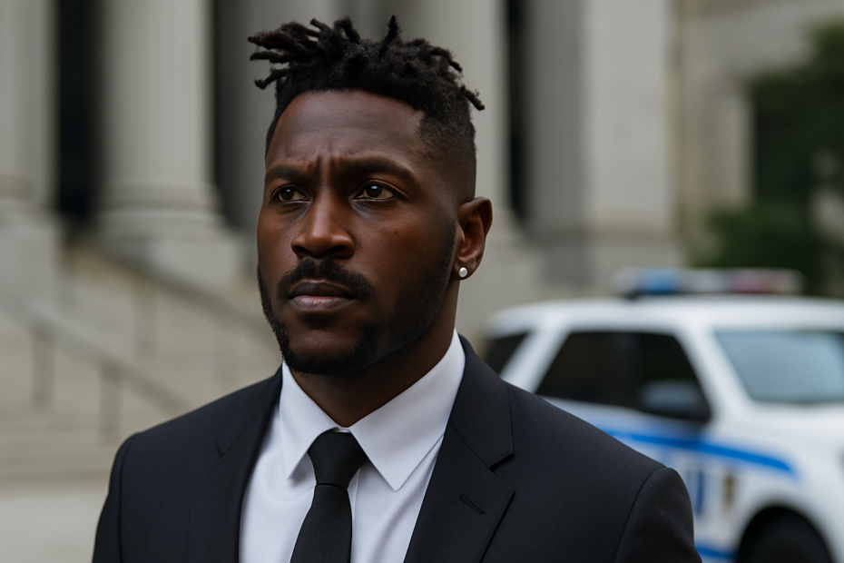 Ex-NFL Star Antonio Brown Wanted for Attempted Murder: Shocking Report Emerges