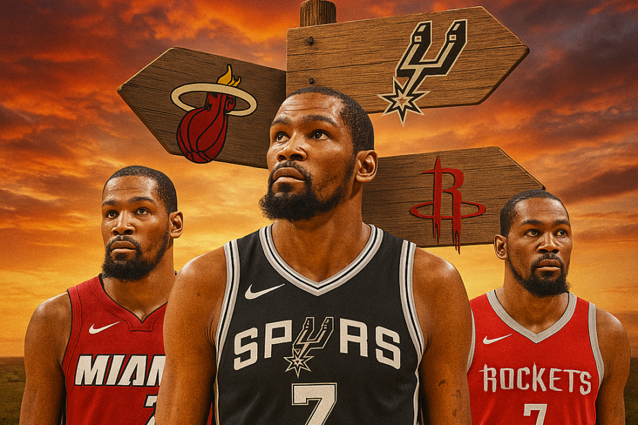 Kevin Durant Eyes Heat, Spurs, Rockets for Next NBA Chapter