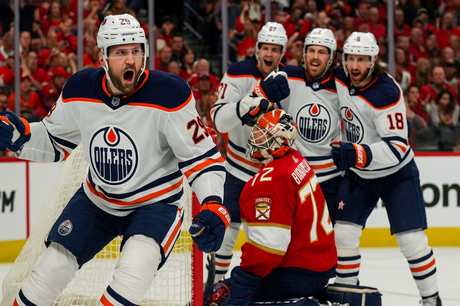 Leon Draisaitl Stuns Panthers with Game-Winning Goal in Stanley Cup Game 1 Thriller!