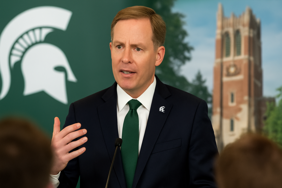 Michigan State Taps Georgia Tech's J Batt as New Athletic Director in Strategic Move