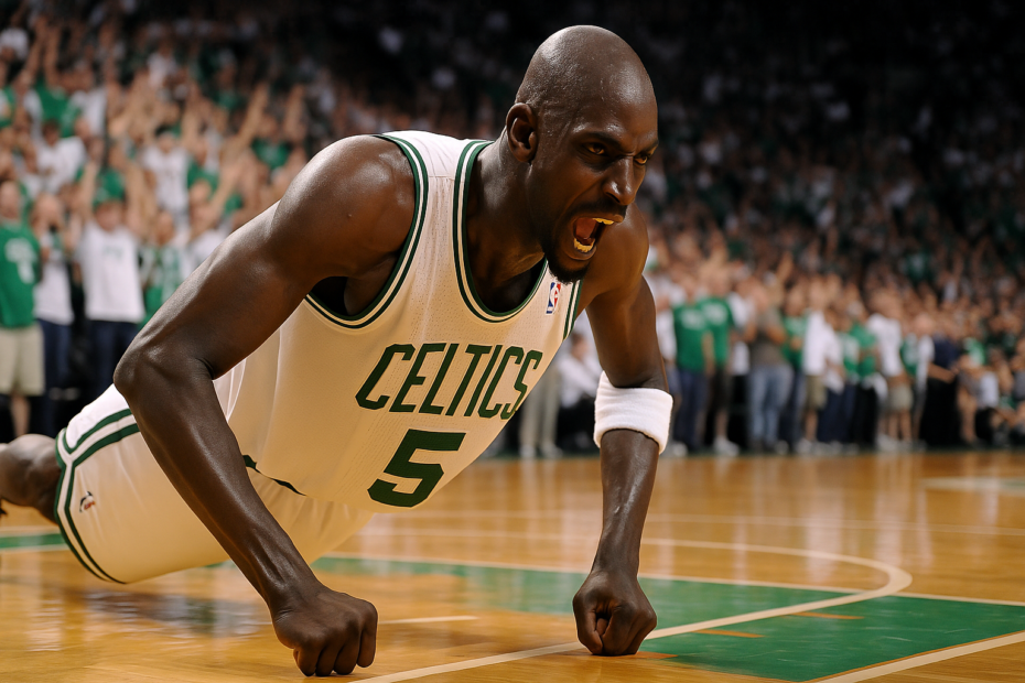 On This Day: Kevin Garnett’s Knuckle Pushups Spark Celtics' Game 3 Win Over Heat in 2012 ECF