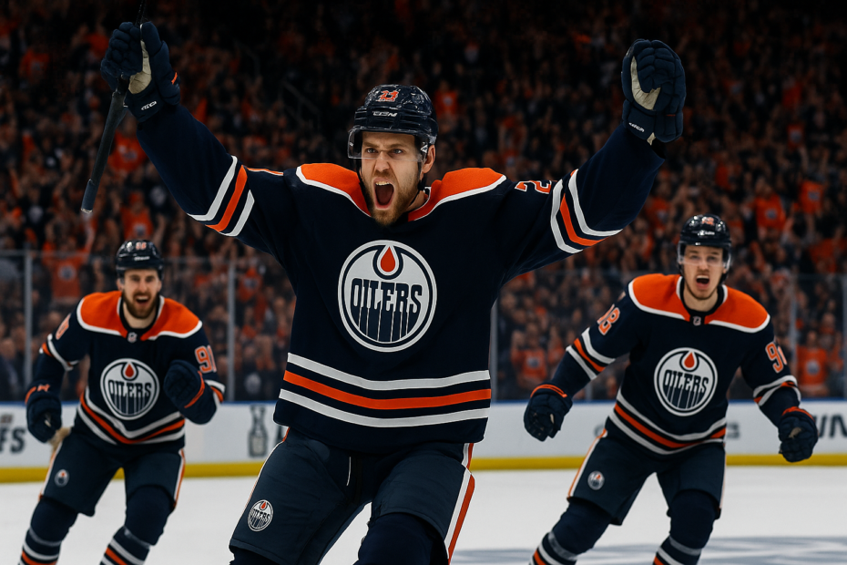 Overtime Thriller! Leon Draisaitl Lifts Oilers in Epic Stanley Cup Comeback