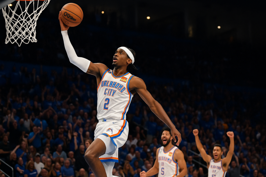 Thunder Strike Back: Gilgeous-Alexander Leads OKC to Blowout Win in Game 2 Thriller