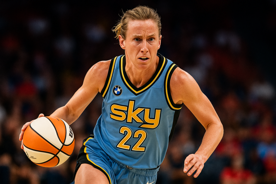 WNBA Star Courtney Vandersloot Out for Season with Torn ACL — What This Means for the Sky