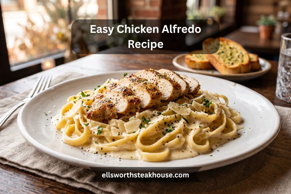 Easy Chicken Alfredo Recipe